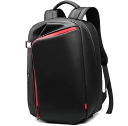 image-High Quality Black Travel Outdoor Backpack For Men