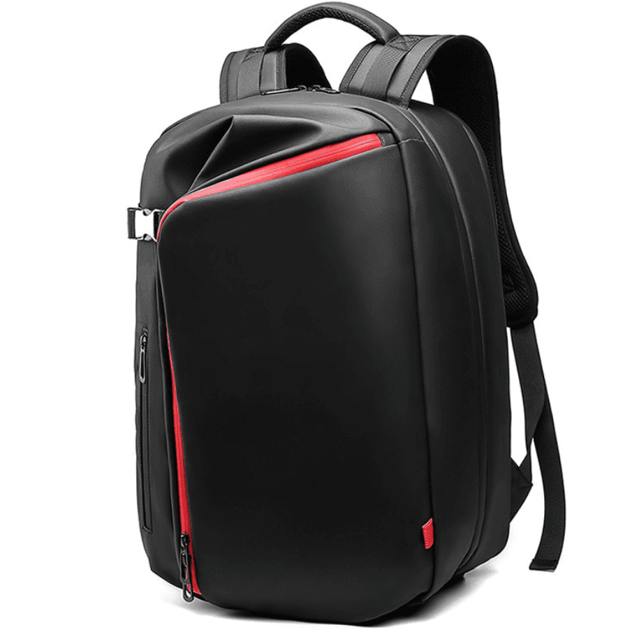 image-High Quality Black Travel Outdoor Backpack For Men