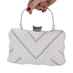 image-High Quality Ladies' Pearl Evening Handbag