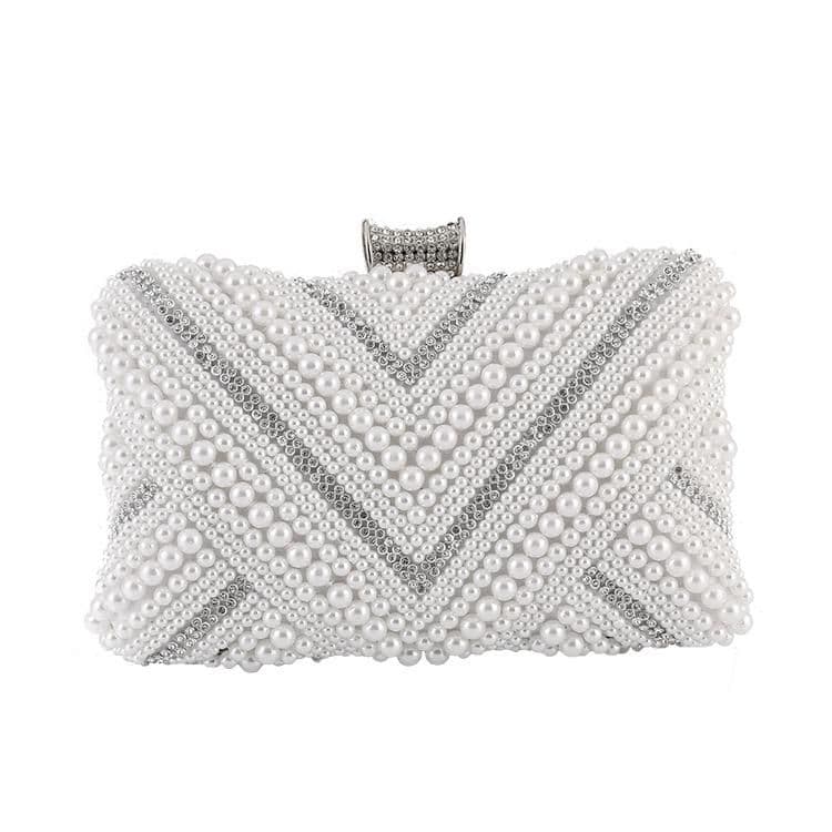 image-High Quality Ladies' Pearl Evening Handbag