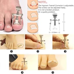 image-11Pcs/Set Ingrown Toenail Tools Kit Nail Care Pedicure Tools
