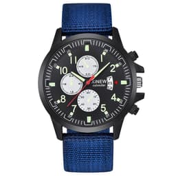 image-Fashion Nylon Band Military Sports Watch For Men