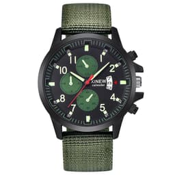 image-Fashion Nylon Band Military Sports Watch For Men