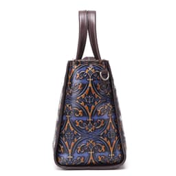 image-Retro-embossed Messenger Bag For Ladies And Women