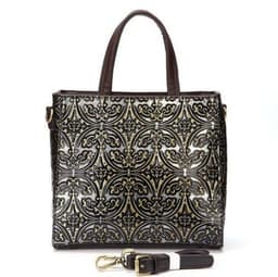 image-Retro-embossed Messenger Bag For Ladies And Women