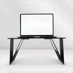 image-Foldable Laptop Desk Portable Adjustable Mini Laptop Stand Desk For