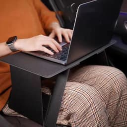 image-Foldable Laptop Desk Portable Adjustable Mini Laptop Stand Desk For
