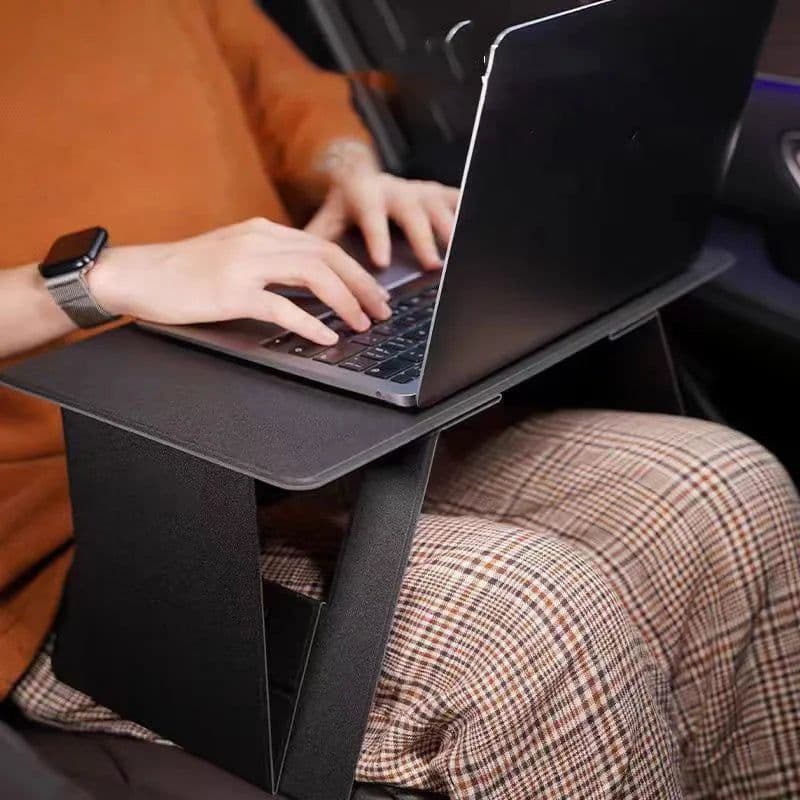 image-Foldable Laptop Desk Portable Adjustable Mini Laptop Stand Desk For
