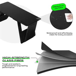 image-Foldable Laptop Desk Portable Adjustable Mini Laptop Stand Desk For