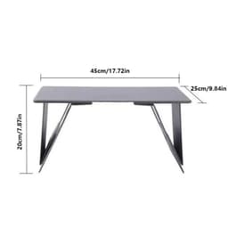 image-Foldable Laptop Desk Portable Adjustable Mini Laptop Stand Desk For