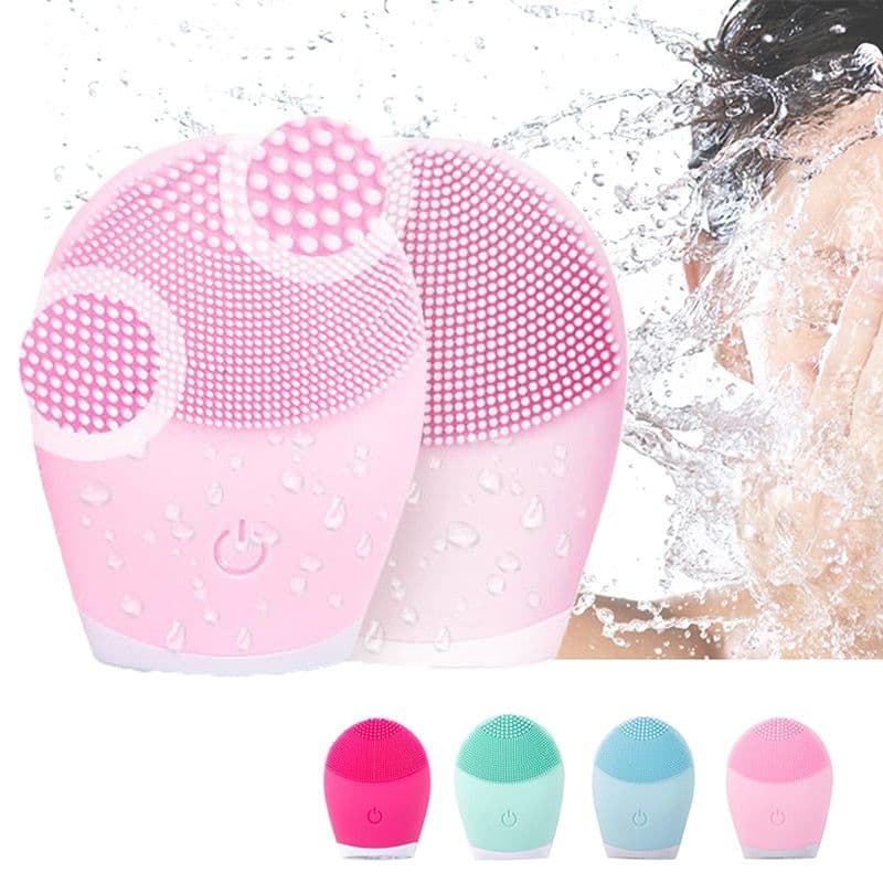 image-Electric cleanser Facial Cleansing Brush Face Skin Care Tools