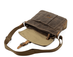 image-High Quality Casual Canvas Messenger Bag For Men