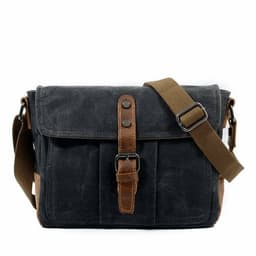 image-High Quality Casual Canvas Messenger Bag For Men