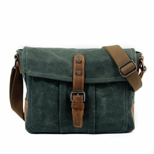 image-High Quality Casual Canvas Messenger Bag For Men