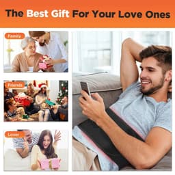image-Electric Heating Waist Massager Vibration Hot Compress Lumbar Brace