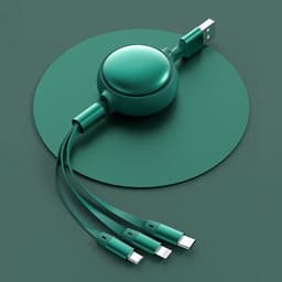 image-3 In1 USB Cable Micro USB Type C Cable 3 In 1 Charging Cable