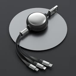 image-3 In1 USB Cable Micro USB Type C Cable 3 In 1 Charging Cable