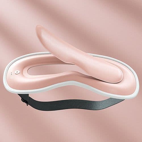 image-Electric Heated & Vibration Eye Massager Sleep Eye Mask Relieve Eye