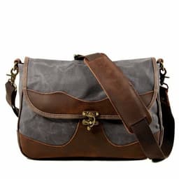 image-High Quality Unisex Canvas Messenger Bag For Daily Life
