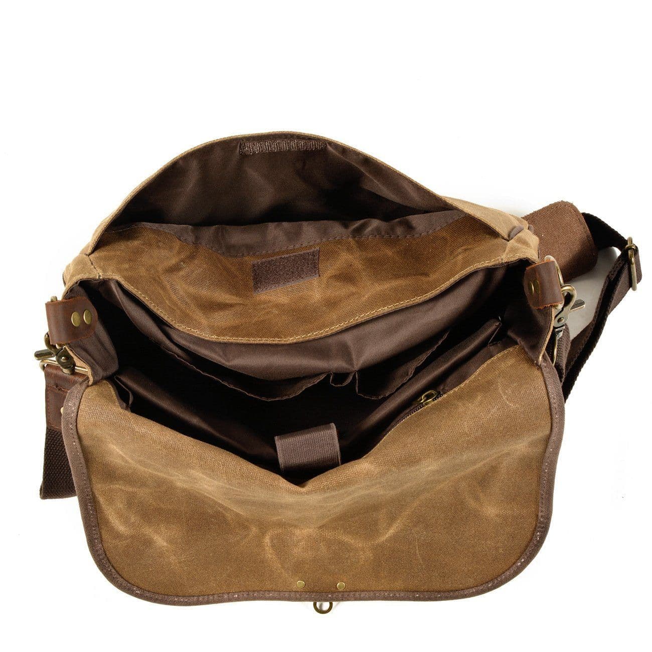 image-High Quality Unisex Canvas Messenger Bag For Daily Life