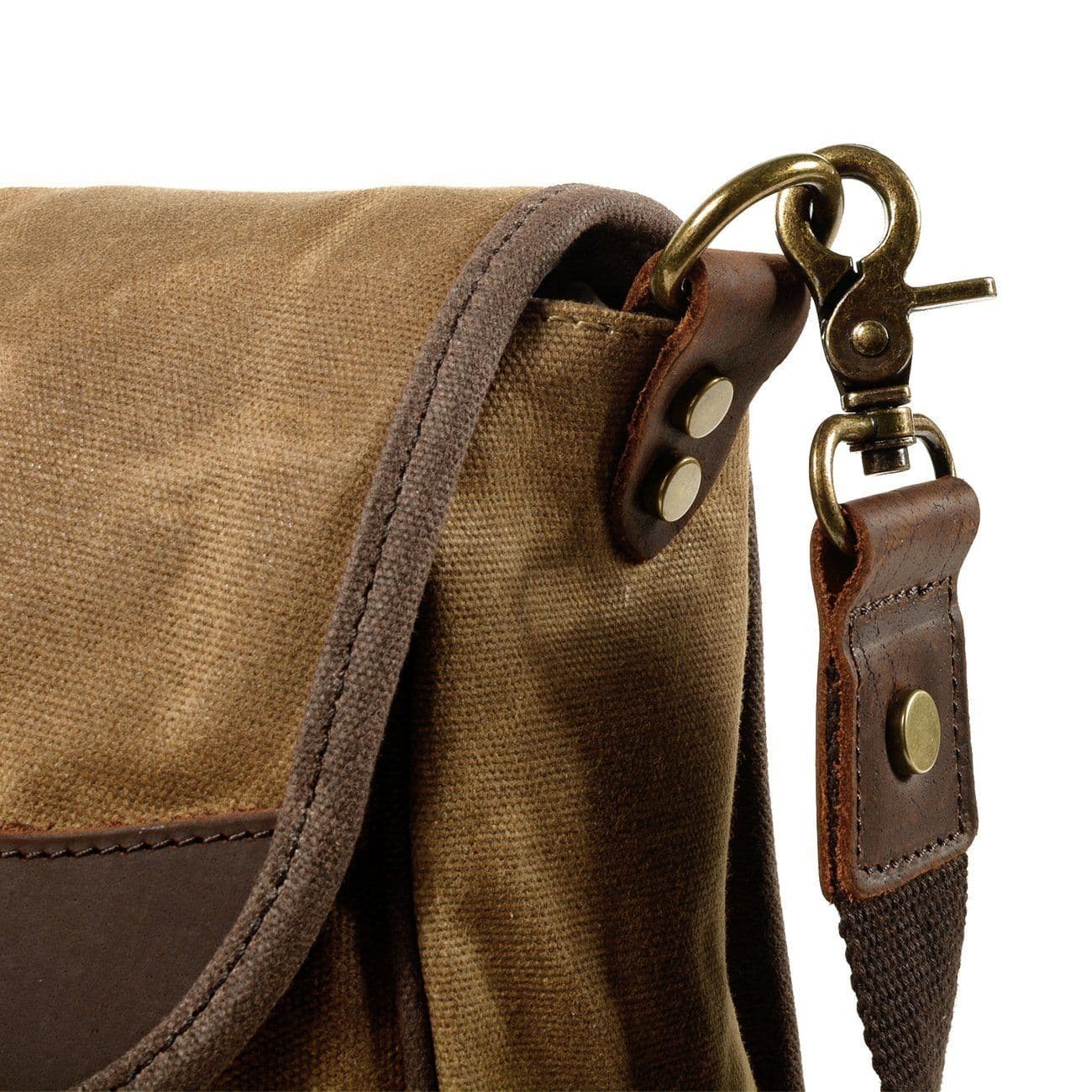 image-High Quality Unisex Canvas Messenger Bag For Daily Life