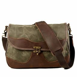 image-High Quality Unisex Canvas Messenger Bag For Daily Life