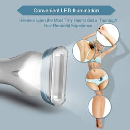 image-Electric Razor for Women Shaver Bikini Trimmer Body Hair Removal for