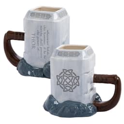 image-Large-capacity Anime Ceramic Hammer Cup