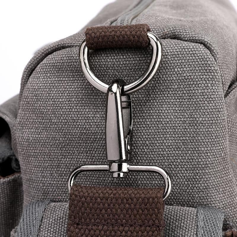 image-High Quality Casual Canvas Messenger Bag For Women And Men