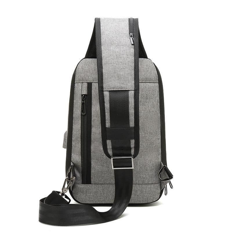 image-Casual Fashion Trip And Business Chest Bag For Men