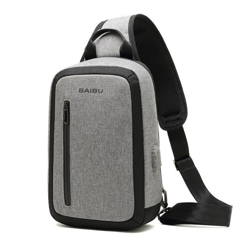 image-Casual Fashion Trip And Business Chest Bag For Men