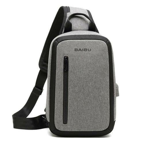 image-Casual Fashion Trip And Business Chest Bag For Men