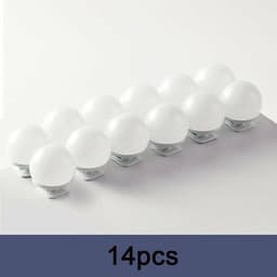 image-LED Make Up Mirror Light Bulb USB Holly Wood Makeup Light