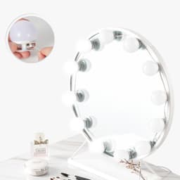 image-LED Make Up Mirror Light Bulb USB Holly Wood Makeup Light