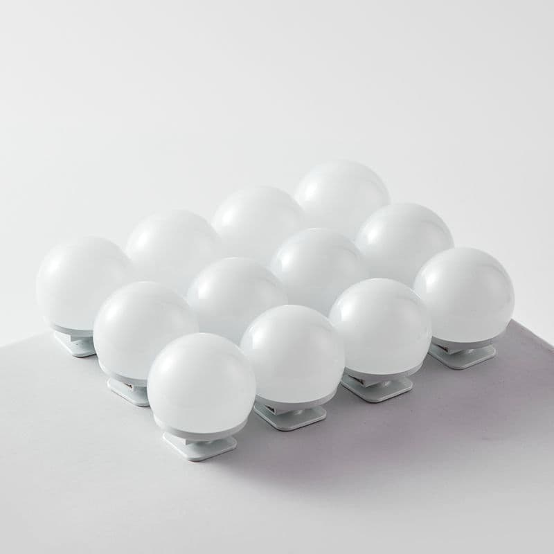 image-LED Make Up Mirror Light Bulb USB Holly Wood Makeup Light