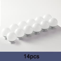 image-LED Make Up Mirror Light Bulb USB Holly Wood Makeup Light