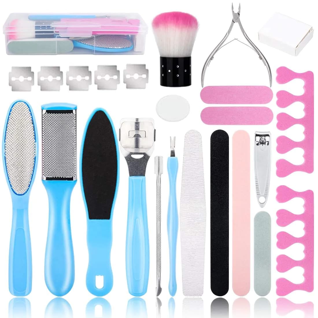 image-Pedicure Kit - 20 in 1 Professional Pedicure Tools Set