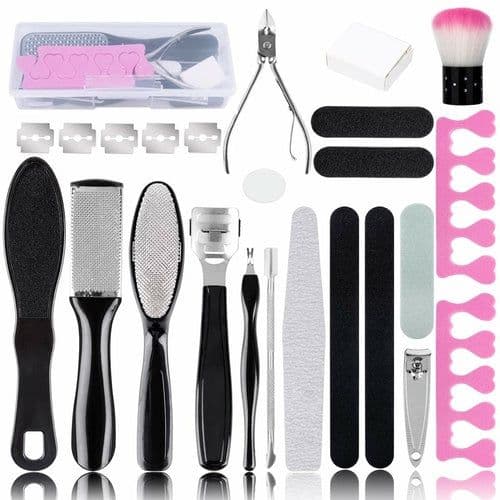image-Pedicure Kit - 20 in 1 Professional Pedicure Tools Set