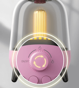 image-Portable Wireless Bluetooth Speaker Flickering Ambient Light