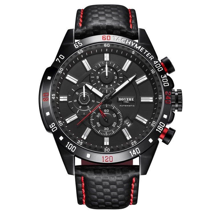 image-Men's Sports Business Multi-Function Mechanical Watch