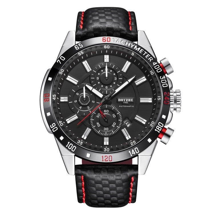 image-Men's Sports Business Multi-Function Mechanical Watch