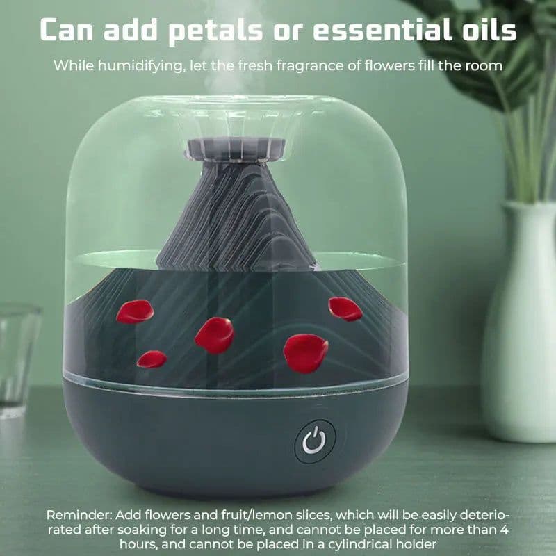 image-Humidifiers Diffusers Essential Oils Air Humidifier With LED Night