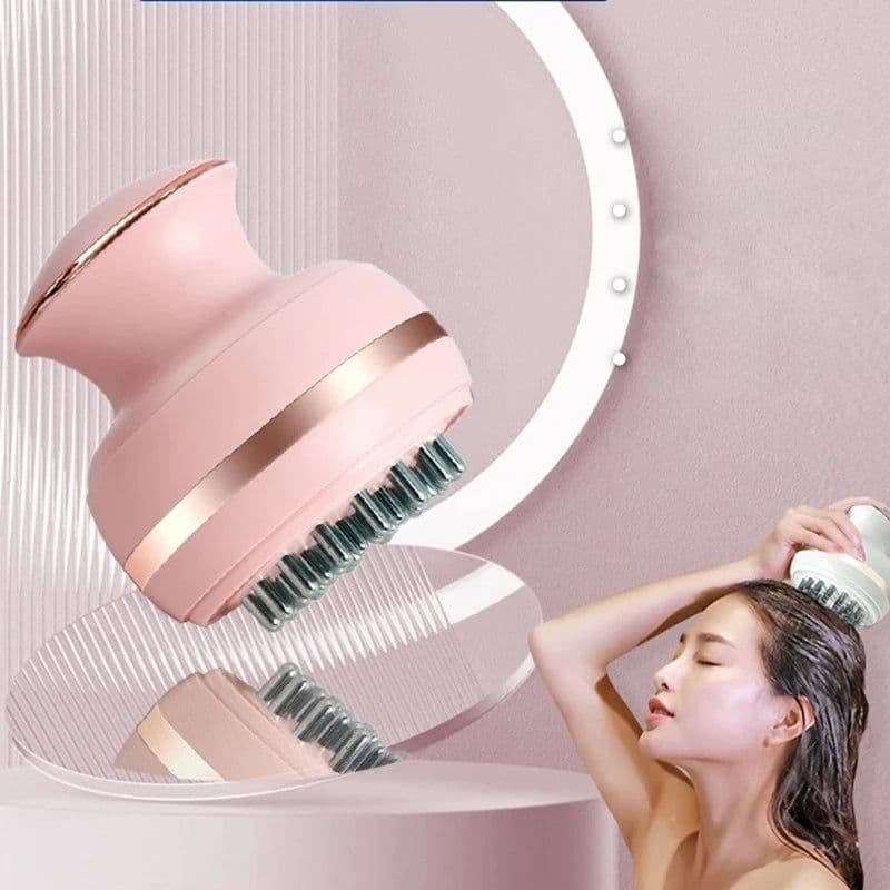 image-EMS Electric Head Massager Wireless Scalp Massage Promote Hair Growth
