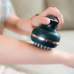 image-EMS Electric Head Massager Wireless Scalp Massage Promote Hair Growth