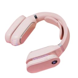 image-Rechargeable Small Bladeless Mini Portable Air Neck Fan