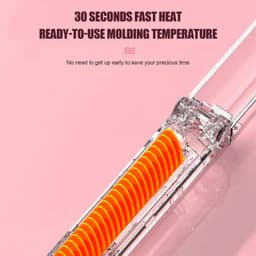 image-Hair Brush Straightener Rechargeable Hair Straightener Comb Portable