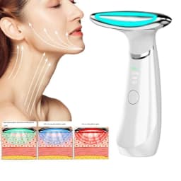 image-Neck Face Beauty Device EMS Neck Face Lifting Massager Skin Tighten