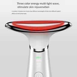 image-Neck Face Beauty Device EMS Neck Face Lifting Massager Skin Tighten