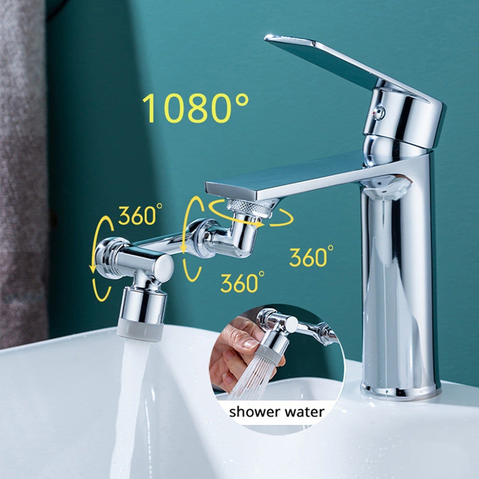 image-Universal 1080 Swivel Faucet Aerator Multifunction