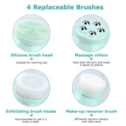 image-4 in 1 Electric Facial Cleanser Wash Face Cleaning Machine Skin Pore